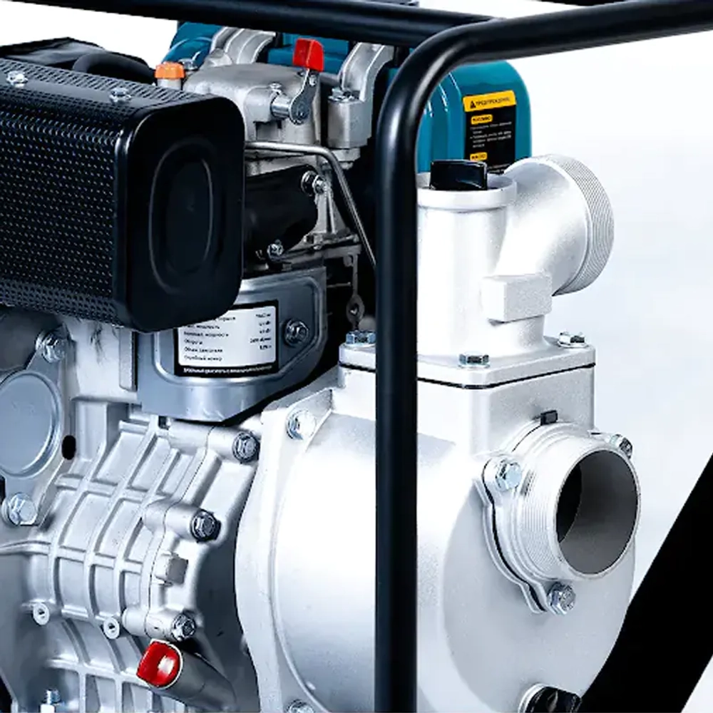 ALTECO AWD80 Professional мотопомпа дизельная 5.41 л.с, 1000 л/мин, диаметр 80 мм, 44236