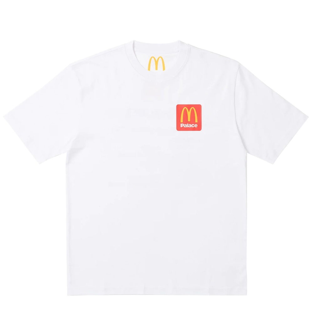 Palace McDonald's Descritption White T-Shirt