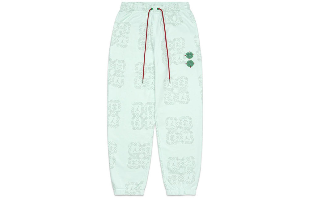 Jordan x CLOT Jade Fleece Sweatpants Light Green, DO0010-394
