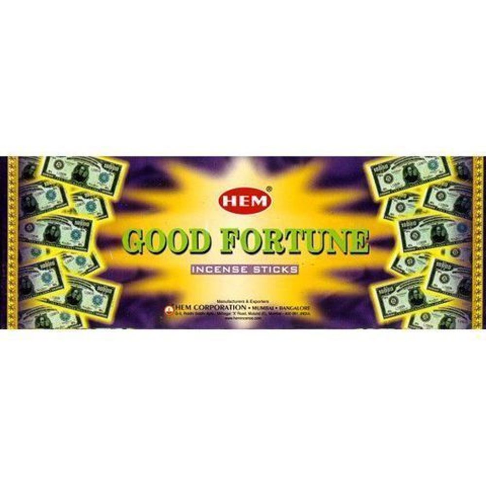 HEM Good Fortune шестигранник Благовоние Фортуна