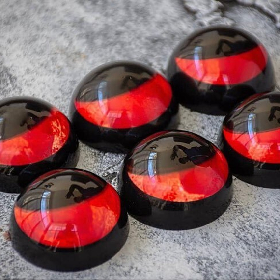 153 | Форма для шоколадных конфет &quot;Полусфера 40 мм&quot; (275*175 мм)