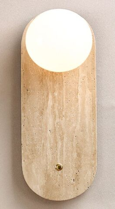 Бра Travertine Oval