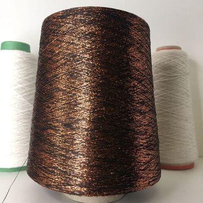 VOLTERRA - New Mill; 80% Вискоза, 20% люрекс; 3900м/100гр; col.314440. Медный блеск на черной нити. Есть мал. бобинка 80гр.