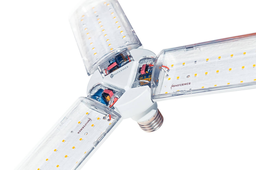 Фитолампа Фулл комфорт Лепесток 3, 18 Ватт, Е27