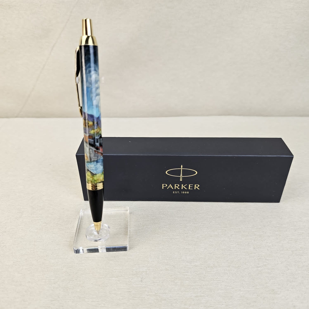 Ручка Parker и Waterman с индивидуальной росписью на заказ