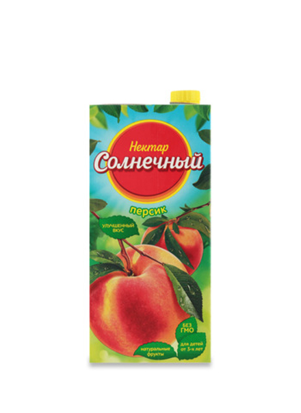 Сок натуральный Нектар Солнечный персик 1.9 л.