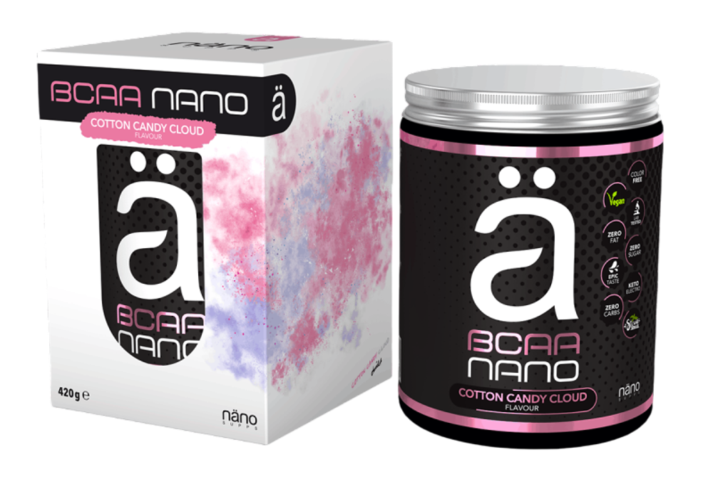 A NANO BCAA (420 гр) , БСАА (Личи - Лайм)