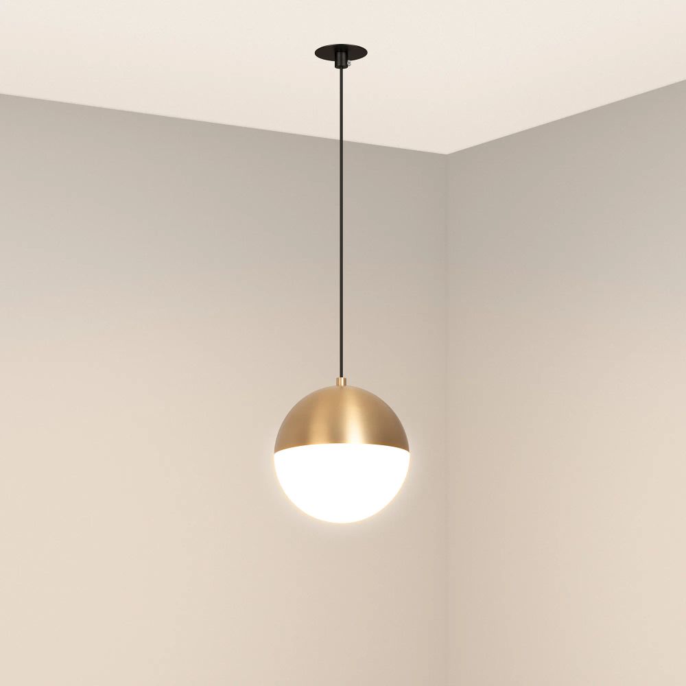 Светильник SP-EMISFERO-HANG-BUILT-R150-11W Day4000 (GD, 170 deg, 230V) (Arlight, IP20 Металл, 3 года) 056590