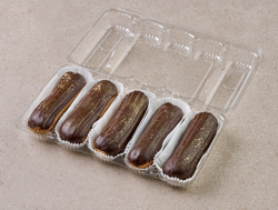 Эклер шоколадный 60гр х5шт/уп х6/кор Десертные истории