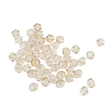 451-69-302 Бусины Биконус Crystal Hon, 3,6*4мм 50шт. Preciosa