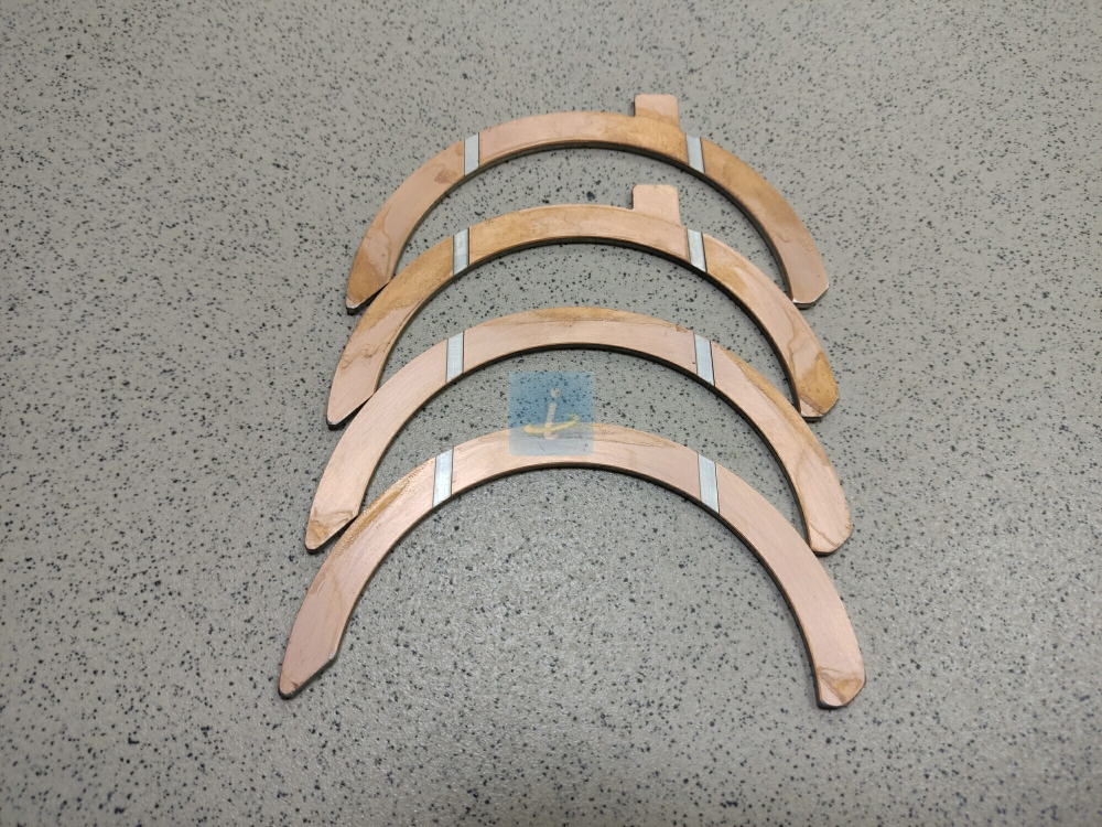 Комплект полуколец ЯМЗ 650