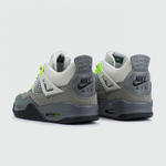 кроссовки Air Jordan 4 Retro Cool Grey / Volt