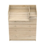 Комод Атон LEO ЛДСП 800/5 с органайзером