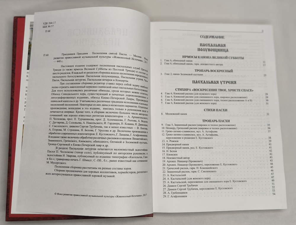 № 208 Праздников Праздник : Песнопения святой Пасхи