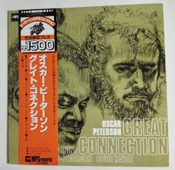 Винтажная виниловая пластинка LP Oscar Peterson Great Connection (Japan 1975) (Obi)