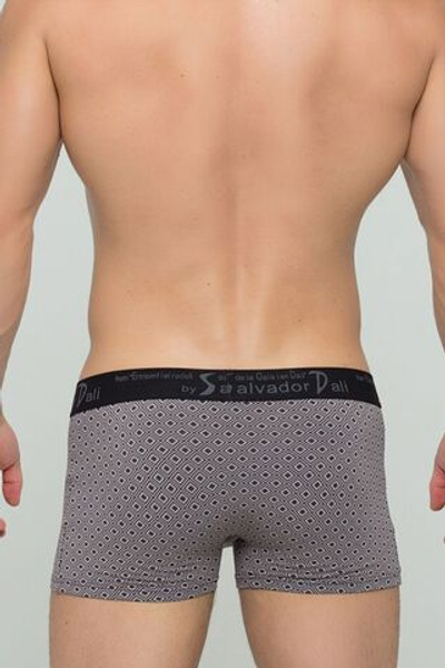 Мужские трусы-боксеры на широкой резинке (Размер: XXXL) (Цвет: серый)