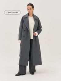 Пальто демисезонное "Графит" женское