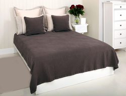 Элитное покрывало Brick коричневое от Luxberry