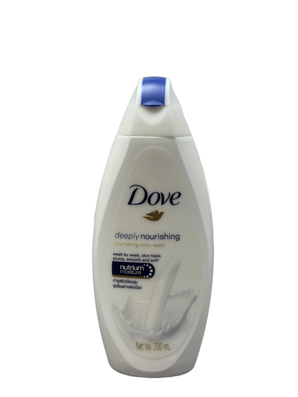 Гель для душа Dove deeply nourishing молочный, 200 мл