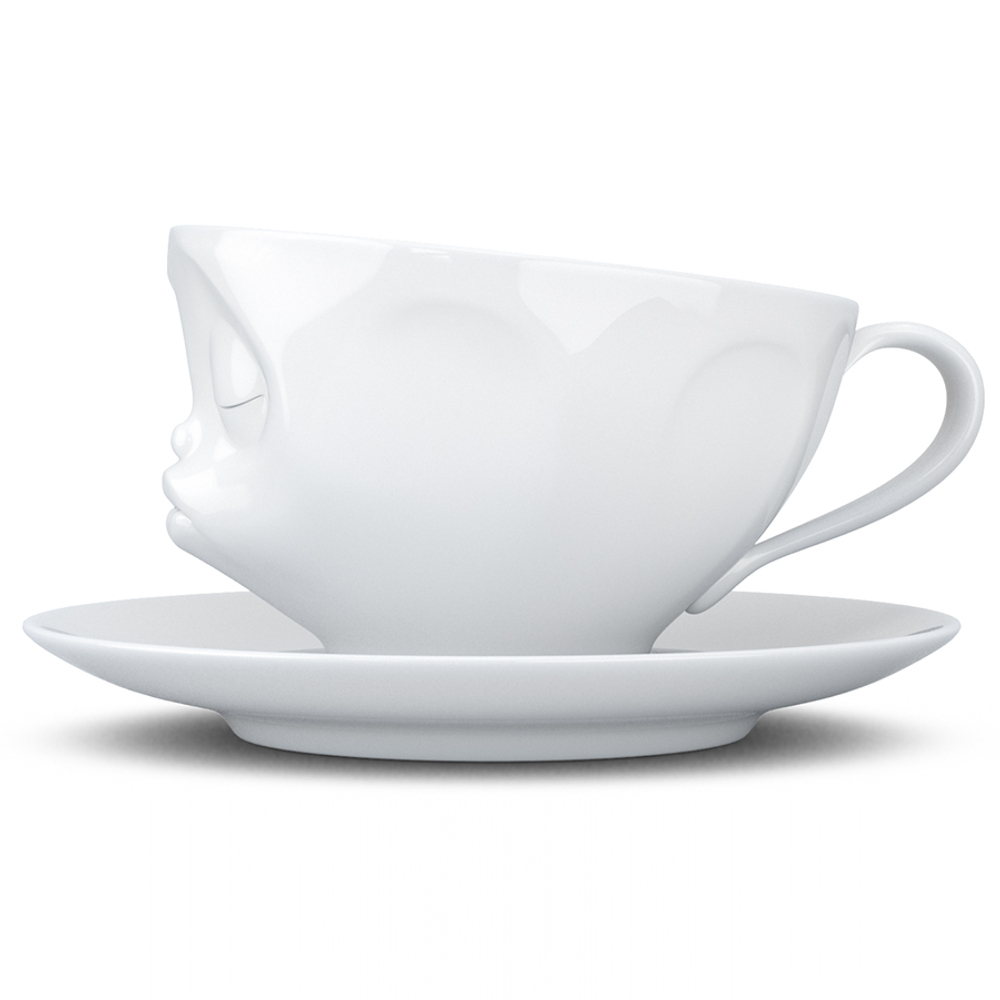 Чайная пара tassen kissing, 200 мл, белая