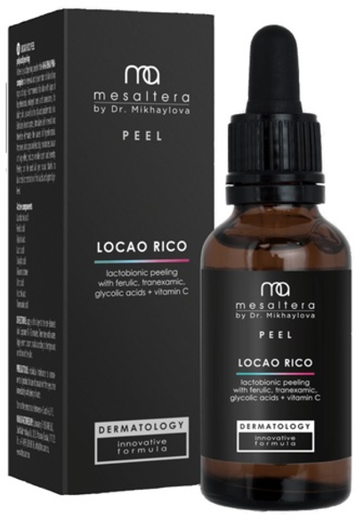 MESALTERA BY DR. MIKHAYLOVA Поликислотный пилинг pH 3.5, LOCAO RICO PEEL 30 МЛ
