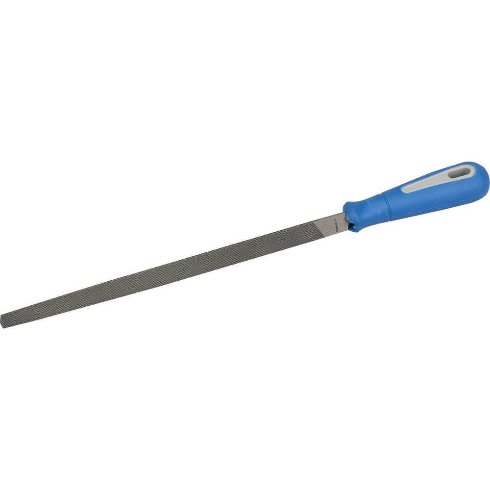 Напильник ЗУБР _ЭКСПЕРТ_ трехгранный, двухкомпонентная рукоятка, № 2, 250мм