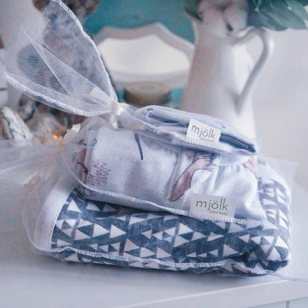 Муслиновое одеяло Mjölk Стрелы Metallic