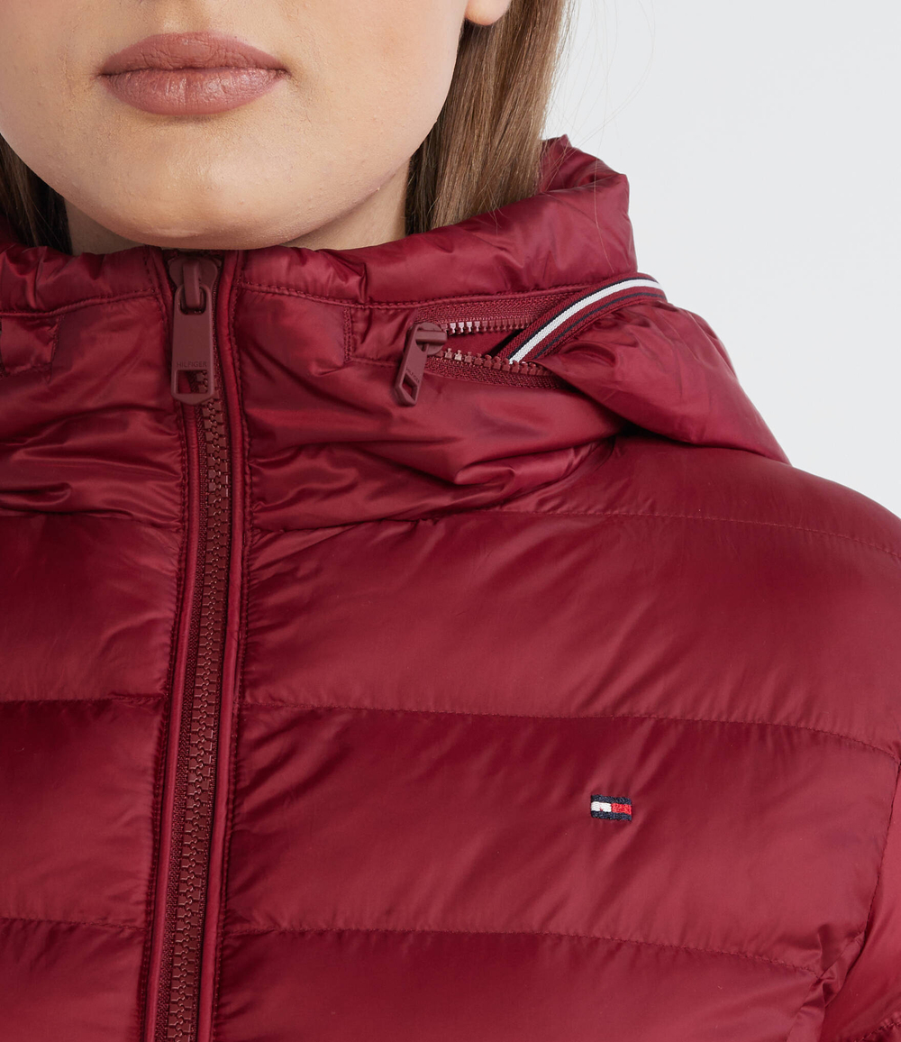 Куртка MW PADDED GLOBAL STRIPE Tommy Hilfiger - бордовый(WW0WW39581)