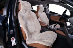 Меховые накидки из МУТОНА на ПЕРЕДНИЕ сиденья авто