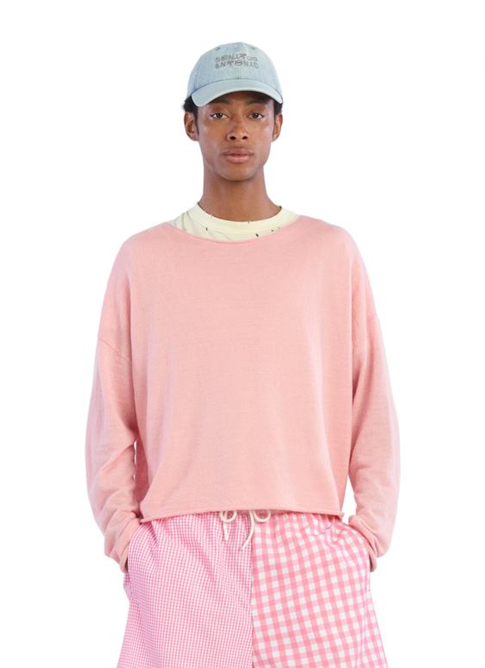 ZARA X BENITO ANTONIO КЕПКА С ВЫШИВКОЙ, СВЕТЛО-ГОЛУБОЙ