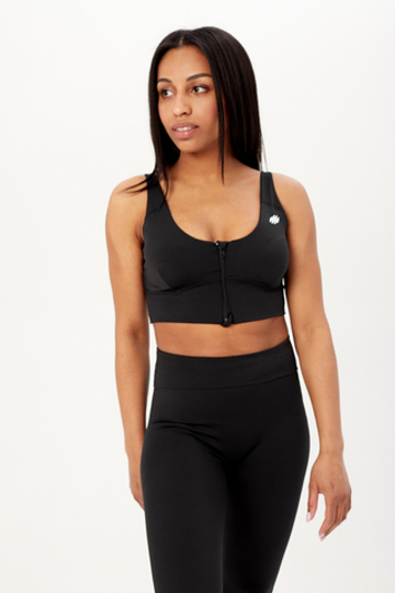 Топ на молнии и перекруткой на спине