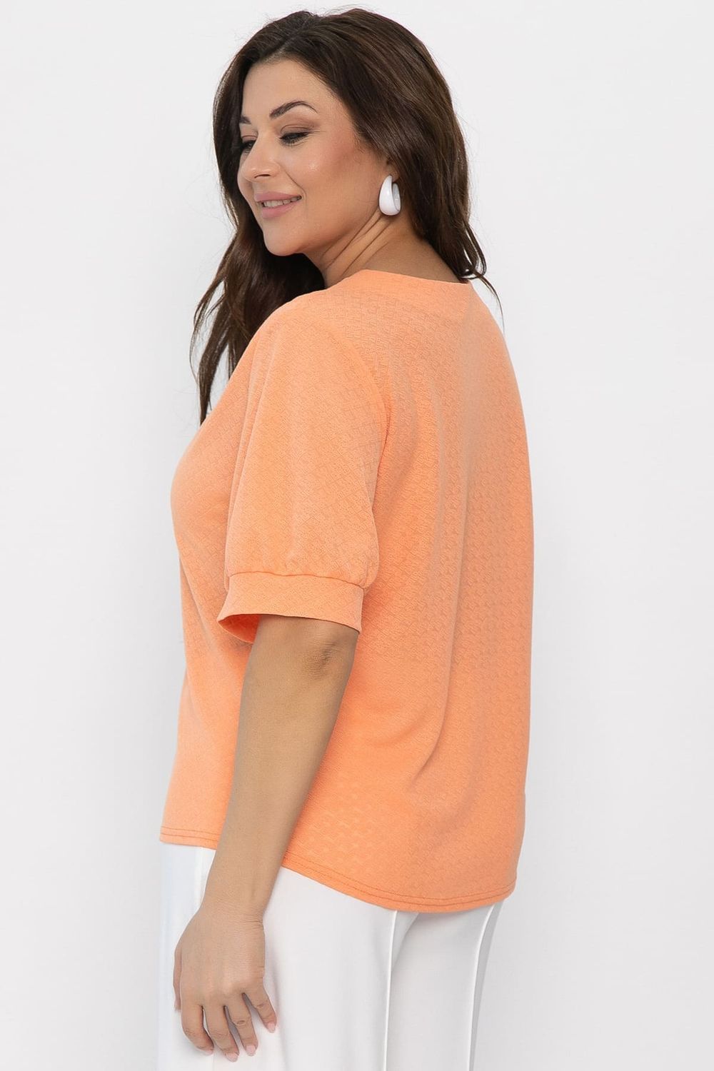 Блуза Лара (оранжевая) Б13855-3М LT Collection