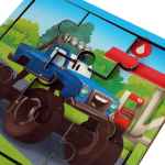 Головоломка-пазл в рамке. Игры в дорогу "Пикап" П309 7811254 (Лесная мастерская)