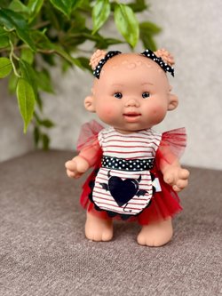 Пупс Marina and Pau 26 cм Nenote Halloween (2924A1)