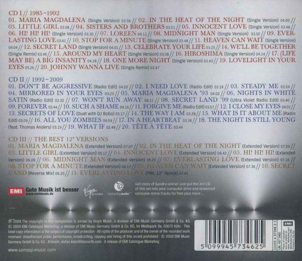 Sandra / The Platinum Collection (3CD)