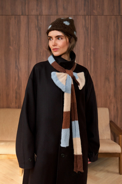 Шарф Jacob Cro Snake "Blue/Brown"