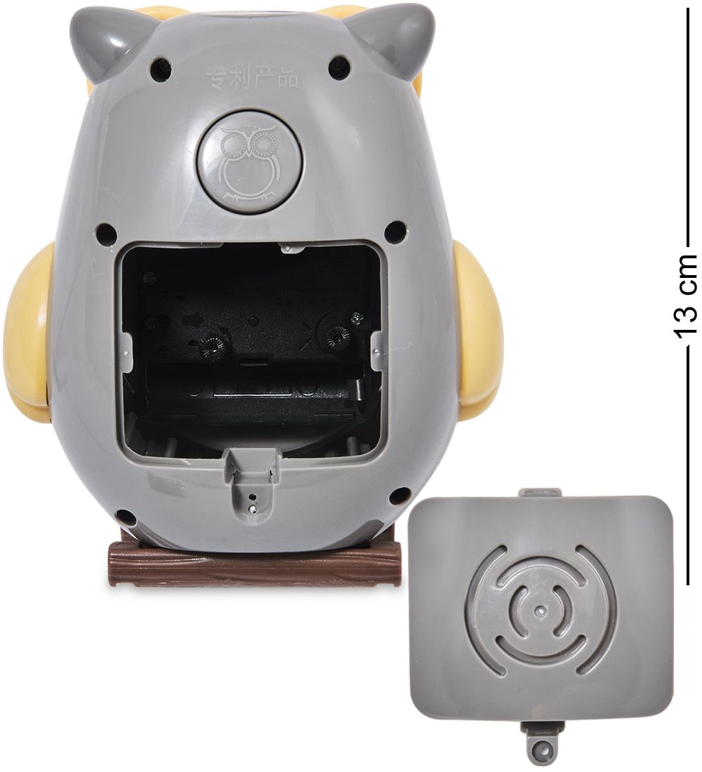 GAEM Art CL-61/1 Будильник «Сова» черный