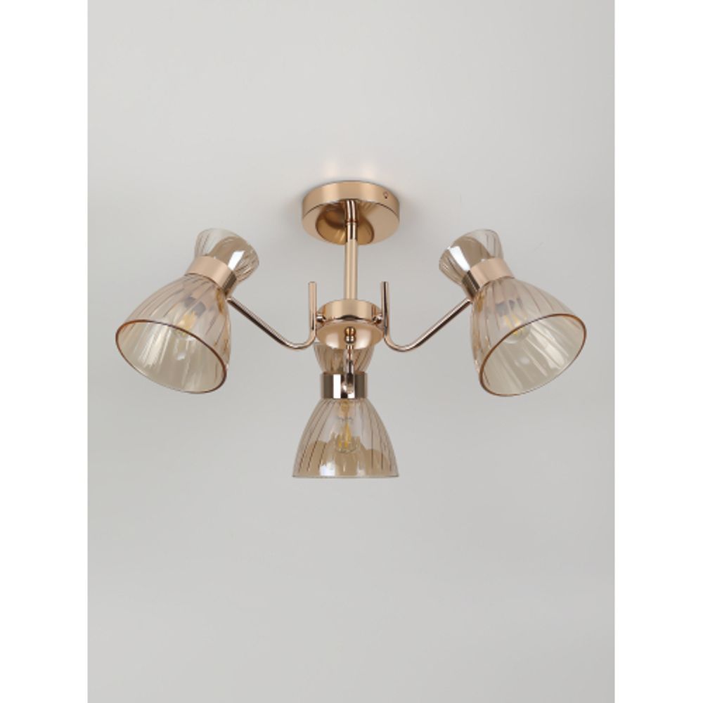 Люстра Rivoli Victoria 9183-303 3хЕ27 60 Вт модерн | Лайт