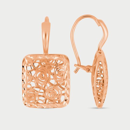 Серьги золотые