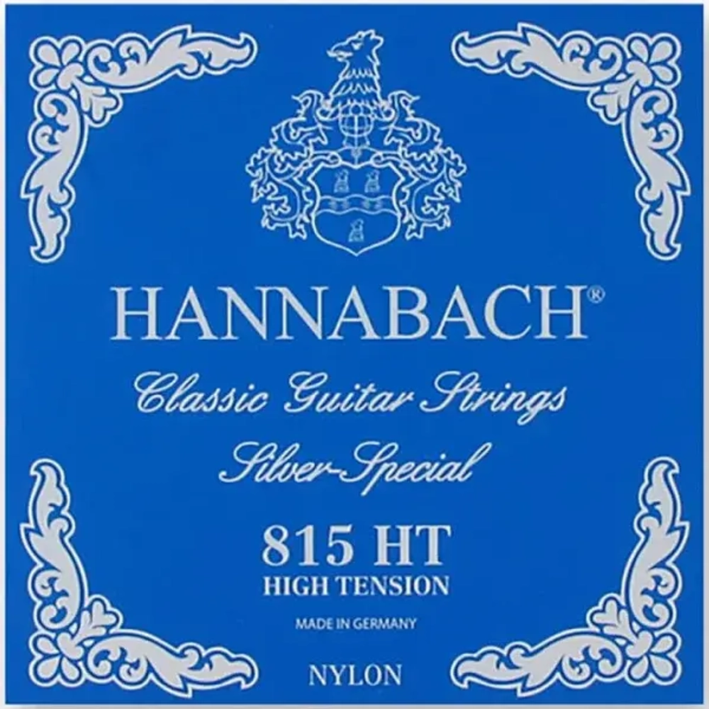 Hannabach 815HT Blue SILVER SPECIAL Комплект струн для классической гитары нейлон/посеребренные.