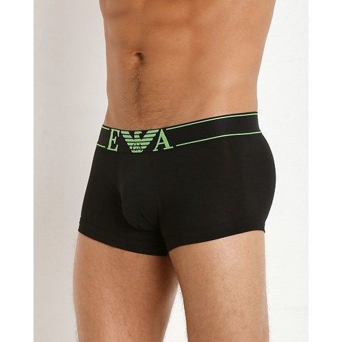 Мужские трусы боксеры черные Emporio Armani New