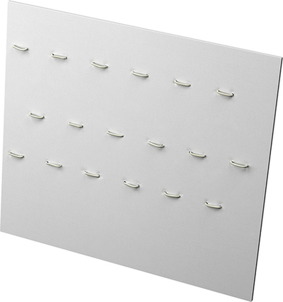 Планшет для столовых приборов/3 ряда стежков 15 мм. в шахматном порядке/гибкая ножка