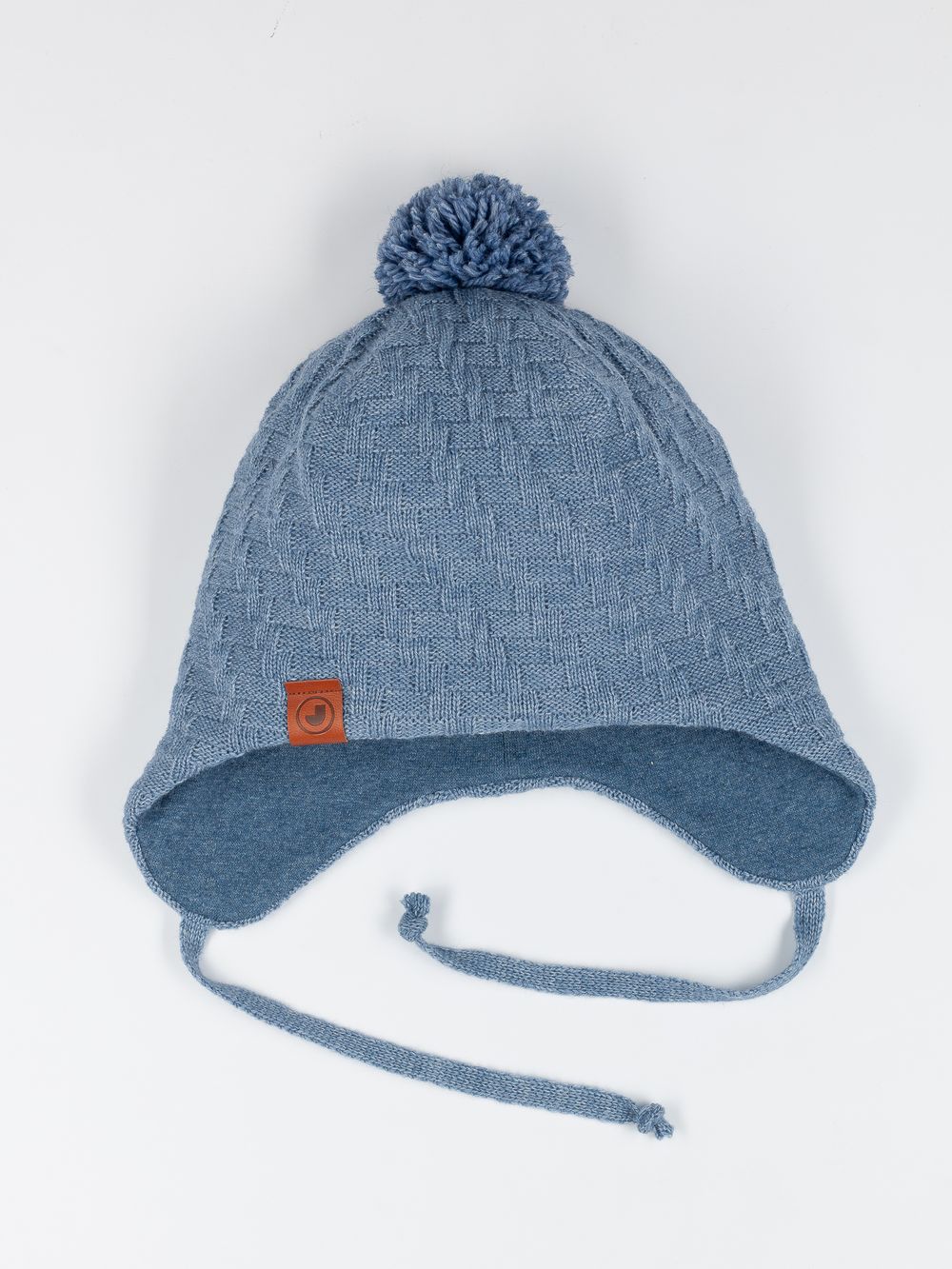 Шапка весенняя/осенняя вязаная КОДИ (Деним)