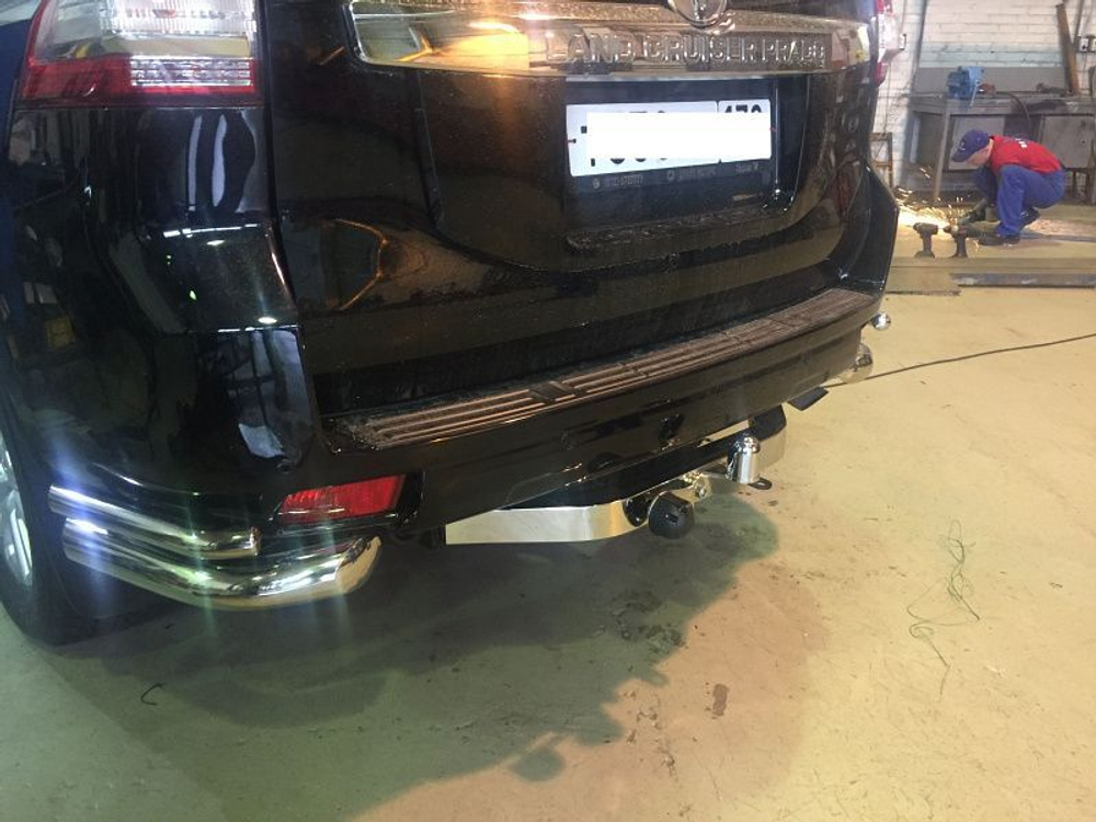 Фаркоп Балтекс для Toyota Land Cruiser Prado 120 2003-2009(паспорт и сертификат в комплекте)(без электрики)арт.Y13aN