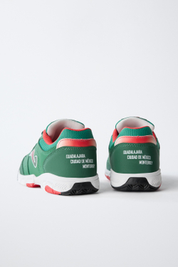 ZARA КРОССОВКИ JOMA® MUNDIAL КАНАДА, ЗЕЛЕНЫЙ