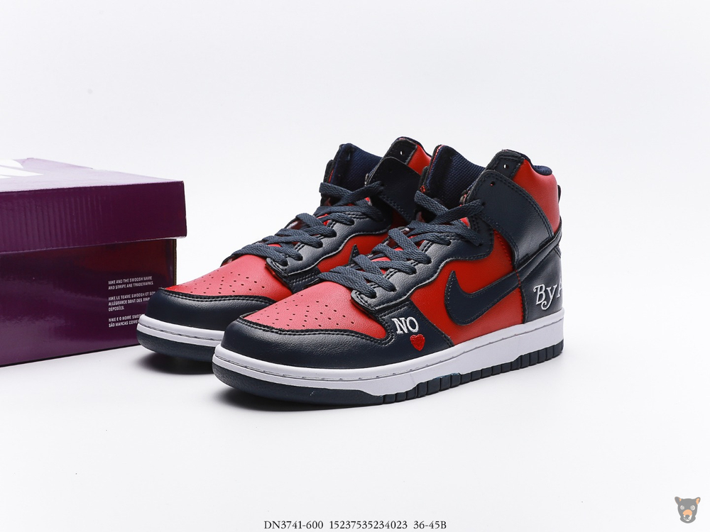 Кроссовки Supreme x Nike SB Dunk High "By Any Means"