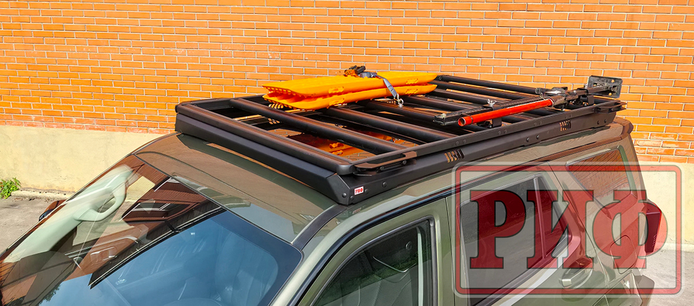 Багажник экспедиционный (платформа) алюминиевый 1250x2080 мм для TANK 400 (с крепежом) РИФ