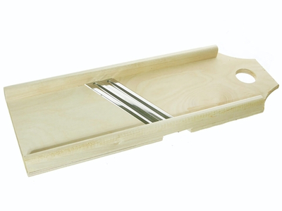 Шинковка для капусты деревянная 2 ножа 15*42см