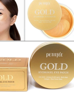 Патчи гидрогелевые с золотым комплексом Petitfee +5Gold hydrogel eye patch, 60 шт