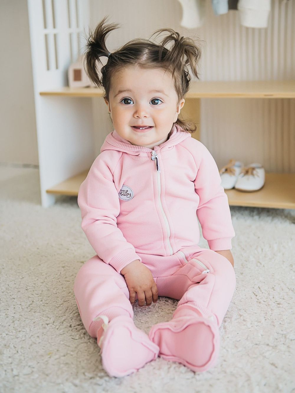 Пинетки "Роза" 0+